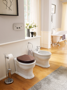 CASTELLANA - Floor mounted ceramic toilet by Scarabeo Ceramiche - view 3